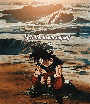Anime Sad, people_in_nature, dargon_ball_z HD phone wallpaper