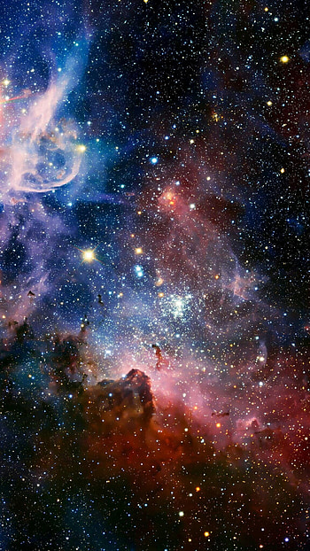 Galaxy background. Carina nebula, Astronomy, Hubble space HD phone wallpaper