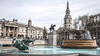 Trafalgar Square, Urban landscapes, graphic moments, City exploration HD wallpaper