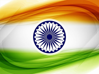Indian flag, electric blue, liquid, festival, independence Day HD wallpaper
