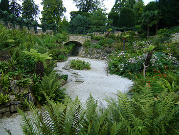 'Grotto', hall, plants, grounds, garden, grotto, flowers HD wallpaper