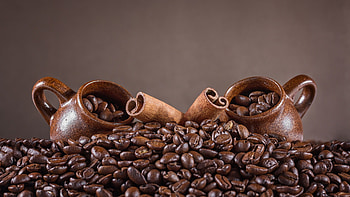 Cinnamon, Coffee Beans HD wallpaper