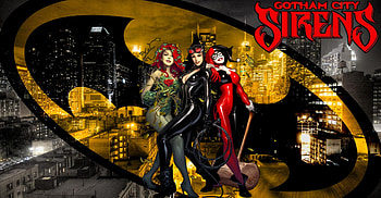 Gotham City Sirens, Harley Quinn, DC Comics, Gotham City, Posion Ivy, DC, Catwoman, DC Universe HD wallpaper