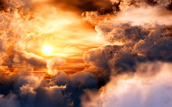 Nature, Sunset, Sky, Glow, Saturn HD wallpaper