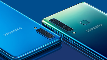Samsung Galaxy A9, Hi-tech design, Samsung logo, Samsung Galaxy A7 HD wallpaper