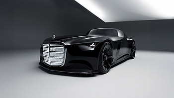 2025 Mercedes-Benz Vision Iconic Concept, Coupe, Electric, car HD wallpaper