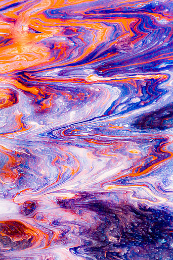 Abstract, Divorces, Multicolored, Motley, Paint, Liquid, Fluid Art, Modern, Up To Date HD phone wallpaper