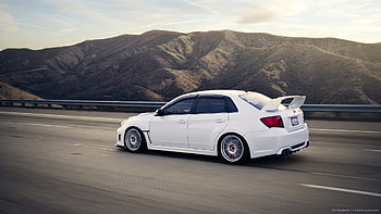 Subaru Impreza WRX STI S206 Back HD wallpaper