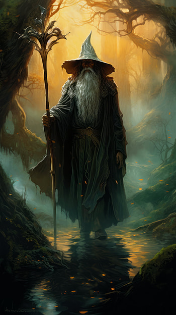 Wizard Lotr , wizard, mage, fantasy, The Lord Of The Rings HD phone wallpaper