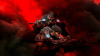 Gears 5 , Marcus Fenix, PC gaming, Epic battles HD wallpaper
