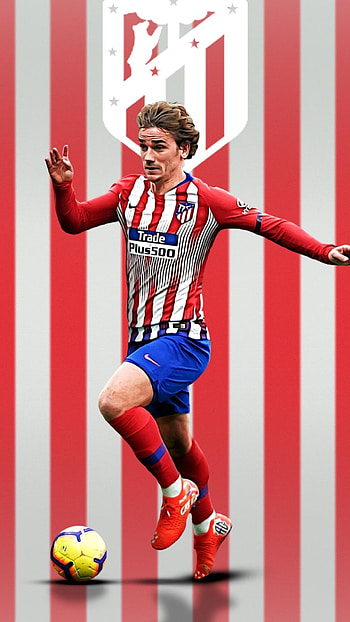 Antoine Griezmann, Atletico Madrid, Football player, Sports stars HD phone wallpaper