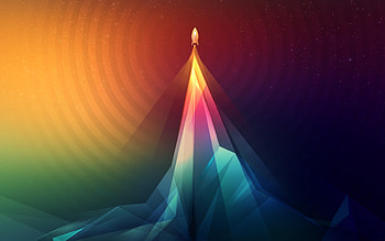 Scifi Rocket Colorful Minimalism, rocket, minimalism, artist, digital-art, minimalist, artwork, colorful, scifi HD wallpaper