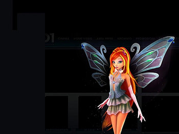 Bloom of The winx club, winx, aneme, cartoon, movie HD wallpaper