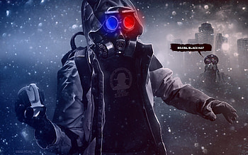 Mask War Man Brasil Blackhat Grenade Soldier Contamination Danger At Dark HD wallpaper