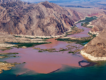 Colorado River, Grand Canyon, Lake Mead HD wallpaper