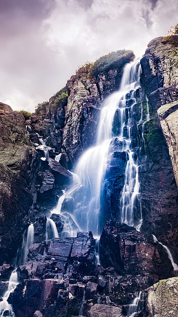 nature, waterfall HD phone wallpaper