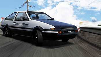 Toyota AE86, Initial D HD wallpaper