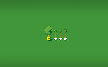 pac man HD wallpaper