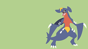 Garchomp , Gaming backgrounds, Dragon Pokmon, Powerful adversary HD wallpaper