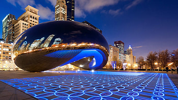 Chicago Background, High Resolution HD wallpaper
