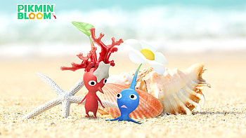 Pikmin Bloom : Beachside Adventure, Pikmin HD wallpaper