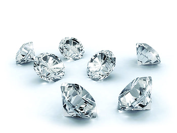 White diamond elegance, Classic beauty, Pure gemstone, Subtle charm HD wallpaper