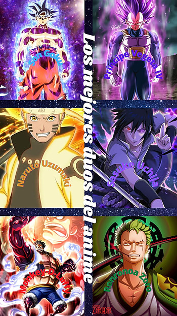 Duos del anime, naruto, one piece HD phone wallpaper