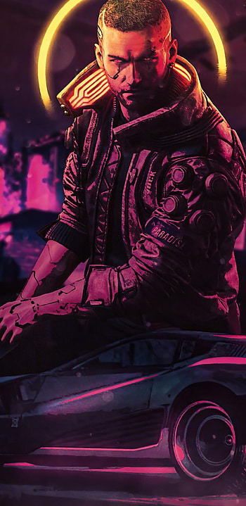 Cyberpunk 2077, Fan-made poster, Samsung Galaxy Note HD phone wallpaper