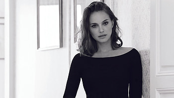 Natalie Portman Monochrome , natalie-portman, celebrities, girls, monochrome, black-and-white HD wallpaper