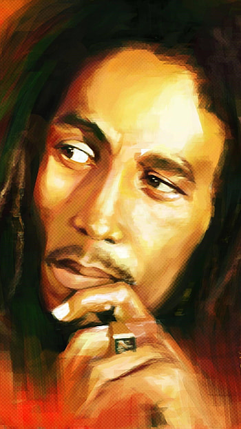 Bob Marley, Painted perfection, Sony Xperia , Artistic brilliance HD phone wallpaper