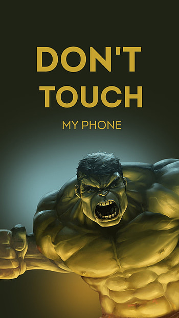 Hulk, Dont touch my HD phone wallpaper