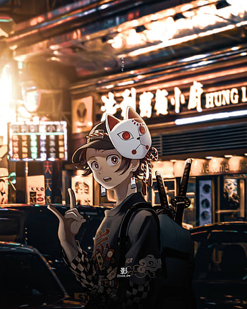 Tanjiro, zenitsu, inosuke, demon slayer, nezuko HD phone wallpaper