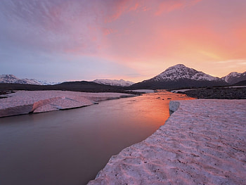 Landscape, Rivers, Mountains HD wallpaper