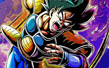 Bardock Dragon Ball, vector art, battle, Dragon Ball, DBS, Badakku, Dragon Ball Super, Bardock DBS, Bardock , Bardock HD wallpaper