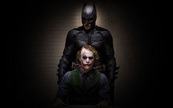 Joker, Christian Bale (Batman) HD wallpaper