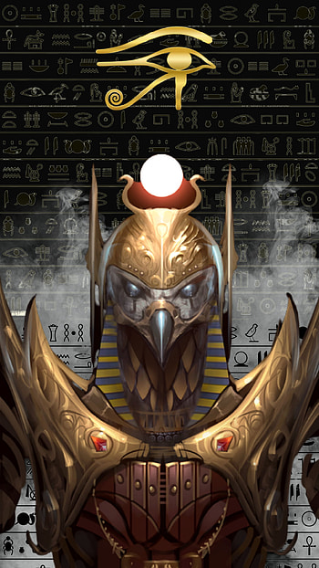 Ra, art, egypt, horuseye, god HD phone wallpaper