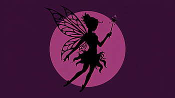 Gothic Fairy: Enchanting Ultra, gothic fairy, fairy, silhouette, magic, fantasy HD wallpaper
