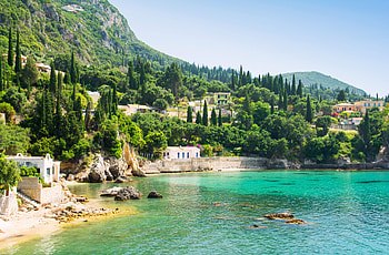 Corfu Island, Paleopolis visit, Ancient history, Archaeological wonders HD wallpaper