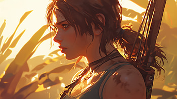 Stunning of Lara Croft from Tomb Raider, video game, Tomb Raider, Lara Croft HD wallpaper