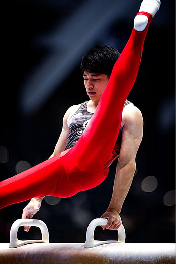 Kohei Uchimura, Pommel Horse (Gymnastics) HD phone wallpaper