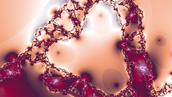 Trippy Psychedelic Fractal, trippy, psychedelic, aesthetic, orange (Color), Abstract, fractal HD wallpaper