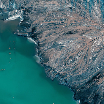 Nature, Sea, View From Above, Shore, Bank, Relief, Height HD phone wallpaper