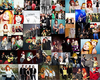Paramore !, music, paramore, hayley williams, collage, rock HD wallpaper