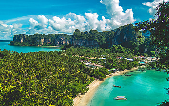 Phi Phi, Tropical paradise, Railay beach, Krabi province HD wallpaper