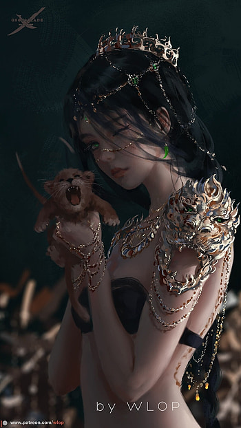 Princess Aeolian, Princess, WItcher HD phone wallpaper