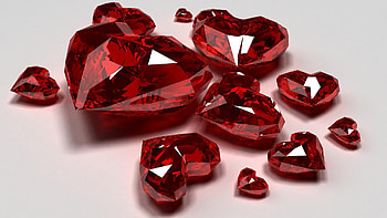 Ruby gemstone, Deep red hue, Precious birthstone, Symbol of love HD wallpaper