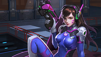 Dva Overwatch Art 2020, dva-overwatch, overwatch-2, overwatch, games, artwork, artstation HD wallpaper