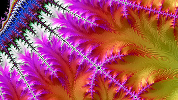 Trippy Psychedelic Fractal, colorful, colors, purple, Abstract, fractal, abstract purple HD wallpaper
