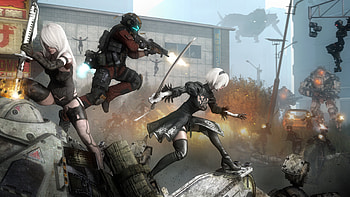 Nier Automata Fan Art , nier-automata, 2017-games, games, artwork, artist, digital-art, deviantart HD wallpaper