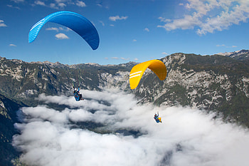 Knight 2, Paragliding HD wallpaper